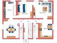 Eigentumswohnung 82m² im EG eines Zweifamilienhaus in Bildstock zu verkaufen -Anliegerstraße- - Friedrichsthal (Saarland)