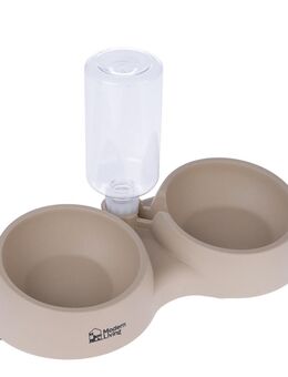 Modern Living Doppelnapf Kandy - 2 x 400 ml, L 35 x B 17 x H 7 cm
