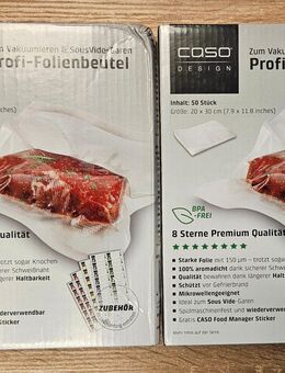 CASO 8 Sterne Profi- Folienbeutel, Vakuumierbeutel - Katlenburg-Lindau