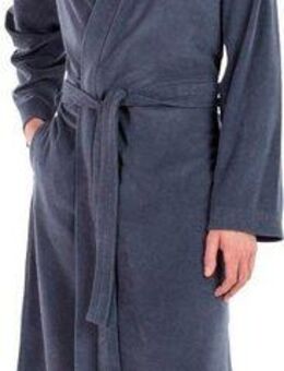 framsohn frottier Bademantel Leichter Bademantel Herren, Langform, Jersey, Kimono-Kragen, Gürtel, Besonders leichter Jerseybademantel