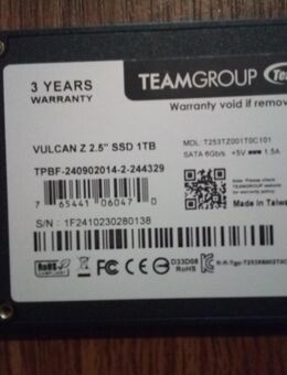 SSD Festplatte 1 TB Teamgroup Vulcan - Essen