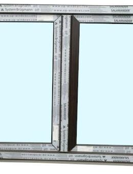 Kunststofffenster Fenster ,neu 150x100 cm (bxh) 2-fl Mooreiche - Essen