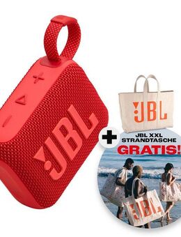 JBL JBL Set: GO 4 + gratis-dazu: JBL XXL Strandtasche Bluetooth-Lautsprecher (A2DP Bluetooth, AVRCP Bluetooth, Bluetooth, 4,20 W)