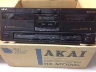 AKAI-DOPPEL Cassetten Deck MIDIHX-M770W Dolby B C NR Autorevers Doppel Tape - Dübendorf