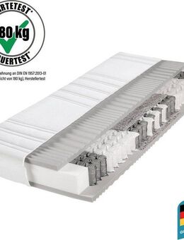 Taschenfederkernmatratze BodyMax, Beco, 22 cm hoch, komfortable Matratze in 90x200, 140x200 cm und weiteren Größen