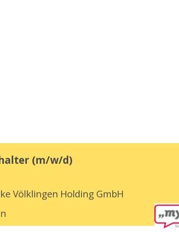 Bilanzbuchhalter (m/w/d) - Völklingen