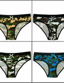 Damen Unterhose Slip Unterwäsche Camouflage Frauen Tarn Unterwäsche S M L XL  12,90 €* in 78052