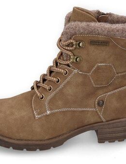 Dockers by Gerli Schnürstiefelette, Schnürboots, Winterstiefel mit Filz am Schaft