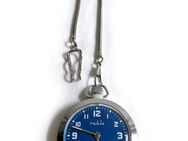 Blaue Taschenuhr von Ruhla - Nürnberg