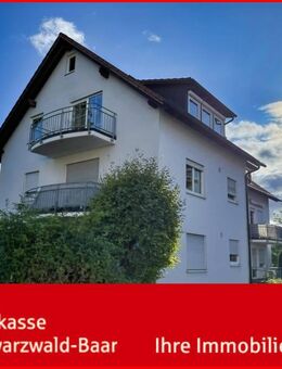 Gemütliche 2-Zimmer Dachgeschosswohnung mit TG-Stellplatz - Bad Dürrheim
