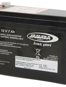 Jamara Ride-on Elektromobil-Akku, Blei-Akku 12V 7Ah