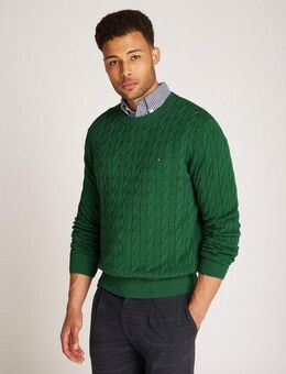Tommy Hilfiger Strickpullover CLASSIC CABLE CREW NECK