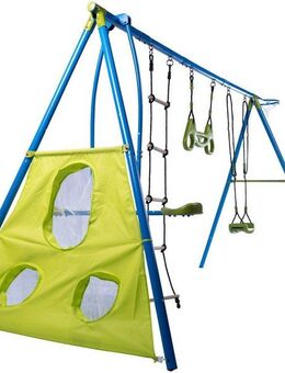 SANDORA Schaukelkombination, 6 Funktionen, Aufbaumaße H x L x B 180 x 136 x 383 cm