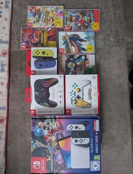 Nintendo Switch OLED mit Zubehör und 5 Spielen ✨ - Bad Neuenahr-Ahrweiler