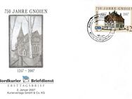 Nordkurier: MiNr. 20, "750 Jahre Gnoien", FDC, TSt - Brandenburg (Havel)