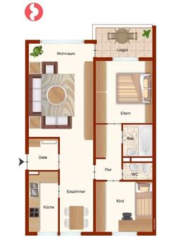 Windberg! 3 Raum ETW + Aufzug + TG Platz - Mönchengladbach