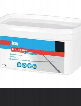 Elastischer Fugenmörtel KNAUF ELASTIC PLUS schwarz 1kg - Wuppertal
