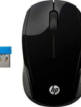 HP Wireless-Maus 200 Maus (RF Wireless, kabellos)