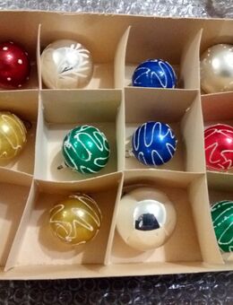 Christbaumkugeln aus den 50´er Jahren - Essen
