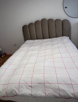 Polsterbett 140 x 200 mit Rollrost - Freiberg (Neckar)