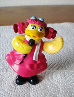 McDonalds-Figur-Birdie als Sängerin,1993,ca. 8 cm,mit Funktion - Linnich