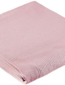 my home Tagesdecke Mira, leichte Tagesdecke aus 100% Baumwolle, uni Überwurf, ohne Füllung