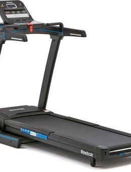 Reebok Laufband Jet 300 Series (mit Soft-Drop Faltmechanismus), bis max. 20 km/h, klappbar, mit Steigung, 140 kg max. Benutzergewicht