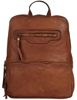 Samantha Look Cityrucksack, echt Leder, Made in Italy