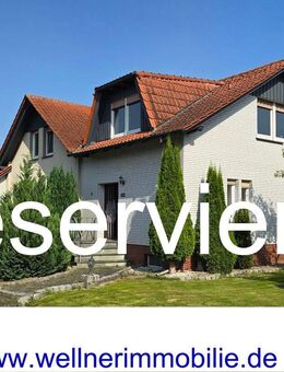 RESERVIERT!! WOHNEN UND ARBEITEN / HOBBY AN EINEM ORT! Wohnhaus mit nebenstehender (Fahrzeug-) Halle in ländlicher Lage - Bad Essen