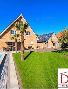 Exklusives Wohnerlebnis - Modernes EFH mit Wintergarten, Pool und nachhaltiger Energieversorgung! - Lüdinghausen