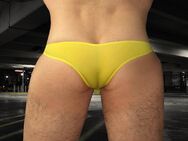 Gay Mini Slip-Tanga Gelb, Low waist, Gr.L - Erlangen