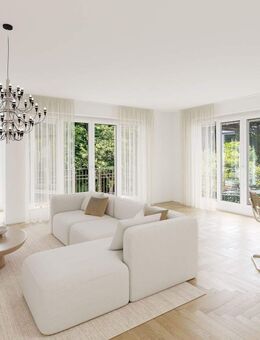 Wohnen direkt am Park: Lichterfüllte 5-Zimmer-Wohnung mit vier Balkonen - München