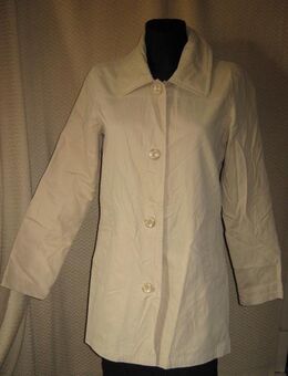 NEU * Elegant * klassisch * Trench- Coat * Long Jacke * Kurz- Mantel "Reality" Gr. 36- 38/ S * cremé- beige * - Riedlingen