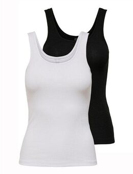 ONLY Tanktop ONLKENYA TANK TOP 2 PACK JRS (Packung, 2-tlg)