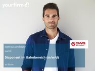 Disponent im Bahnbereich (m/w/d) - Bonn