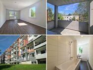 500 € sichern*: Balkonwohnung mit modernen Wannenbad im beliebten 1. OG (auf Wunsch mit Stellplatz) - Freiberg