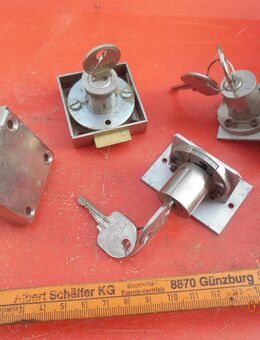 4 x Möbelschloß m. Schlüssel - München Maxvorstadt