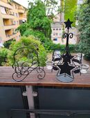 Verkaufe 1 Kerzen Ständer u 1 Ständer für Wein in 12043