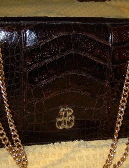 Echtleder Abend-Handtasche - Zell (Fichtelgebirge)