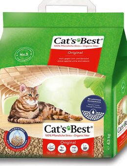 Cat's Best Original Katzenstreu - 10 l (ca. 4,3 kg)