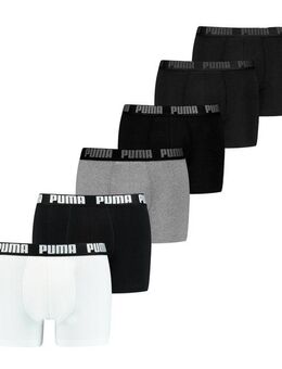 PUMA Boxershorts PUMA MEN EVERYDAY BOXER 6P ECOM (Packung, 6er Pack) mit komfortablem Bund