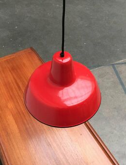 Emaille Werkstattleuchte zu Mid Century 50er 60er Teak Kaiser - Hamburg Hamburg-Nord