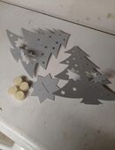 Deko Metall Weihnachts Baum in 63654