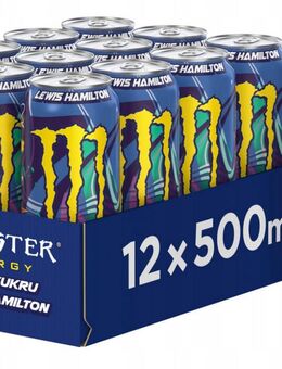 Monster Lewis Hamilton - Energetisches Getränk, 0,5l (12er-Pack) - Ingolstadt