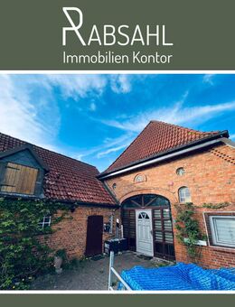 Liebevoll saniertes Fachwerkhaus in Alleinlage zwischen Elbe und Feldmark in Bleckede - Bleckede