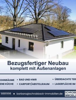 Bezugsfertiger Neubau komplett mit Außenanlagen - energieeffizient und zukunftssicher - Grünheide (Mark)