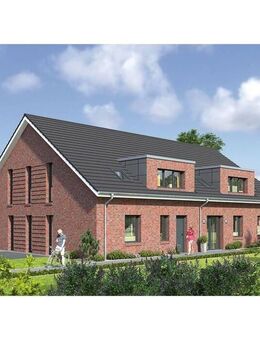 Neubau: Wohnen auf neuestem Stand! Komfortable Eigentumswohnung mit Gartenanteil in Stuhr-Brinkum. - Stuhr