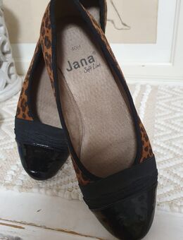 Hochwertige 'Jana' Leo Ballerina - Witten