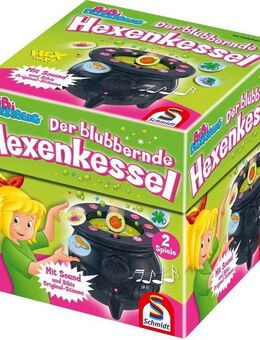 Schmidt Spiele Spiel Bibi Blocksberg, Der blubbernde Hexenkessel, mit Sound- und Lichteffekten