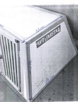 Doppelbox Hundebox von WT- Metall - Dortmund